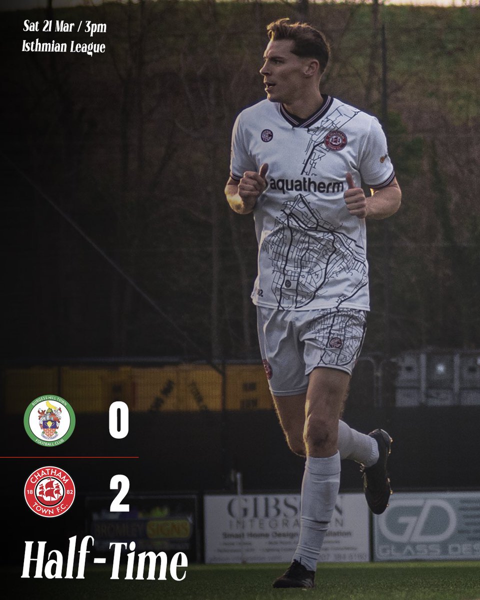 ChathamTownFC's tweet photo. [HT] — Strong opening 45 minutes for the Chats, who lead! 

#BHTFC 0-2 #CTFC 

🔴⚪️⚫️ #UpTheChats https://t.co/rVYCmtfHrk