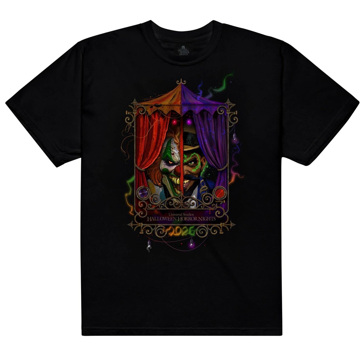 OrlandoInformer's tweet photo. It’s time to gear up for fear. 👻 Halloween Horror Nights 35 merch is now available on Universal’s website! #HHN35 https://t.co/4fC64pkZ5E