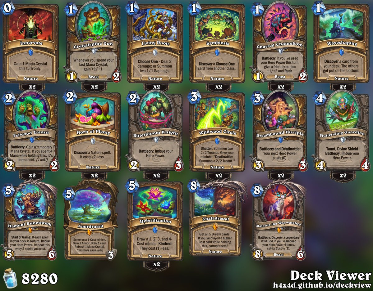 燁魔 HS Wild/Standard Deck tweet media