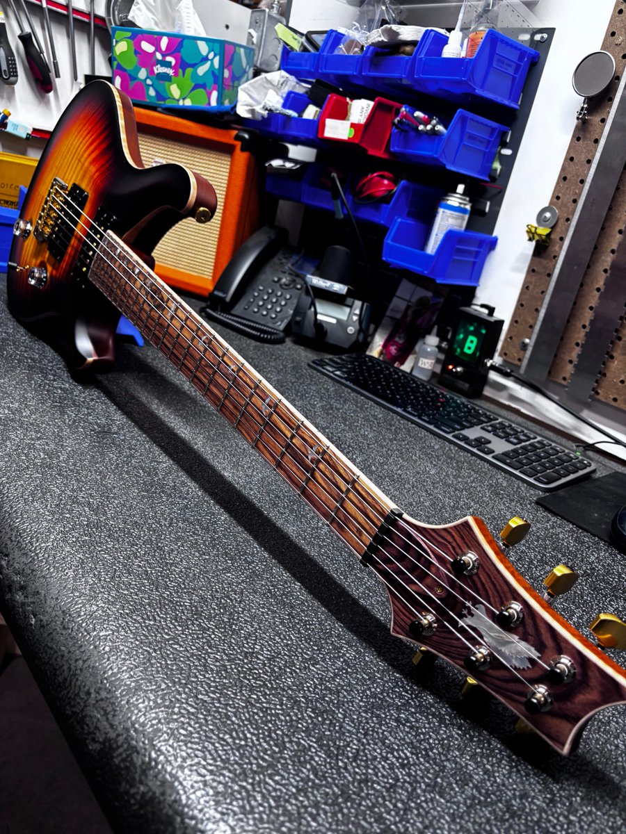 SweetwaterSound's tweet image. Heirloom-level tone and looks 🔥 The @prsguitars Private Stock #12016 Custom 24 pairs stunning maple with rich mahogany, DMO pickups, and pro-level playability. 
bit.ly/4bp31VH 
#musician #musicgear #music