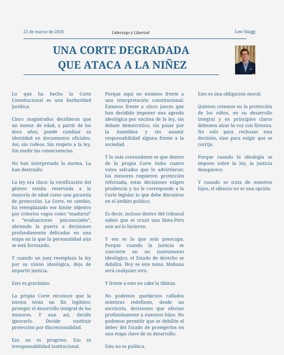 Leonardo Stagg 🇪🇨 tweet media