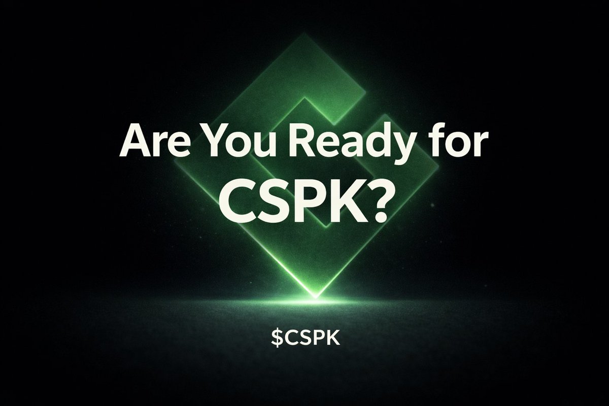 CSPK_Official's tweet photo. Are you ready for $CSPK?

It’s more than a token—it’s the engine of ChainSpark:

AI-powered on-chain signals for verifiable growth, payments, and rewards

Wallet-driven identity and data you truly own

A reusable loop where attention → transactions → reputation

Official Website: https://t.co/LIyjvX9oE1 | X: https://t.co/vPuUXeQs5O | Community: https://t.co/tFwmAwPXNI

#CSPK #ChainSpark #OnChain #AI #Web3