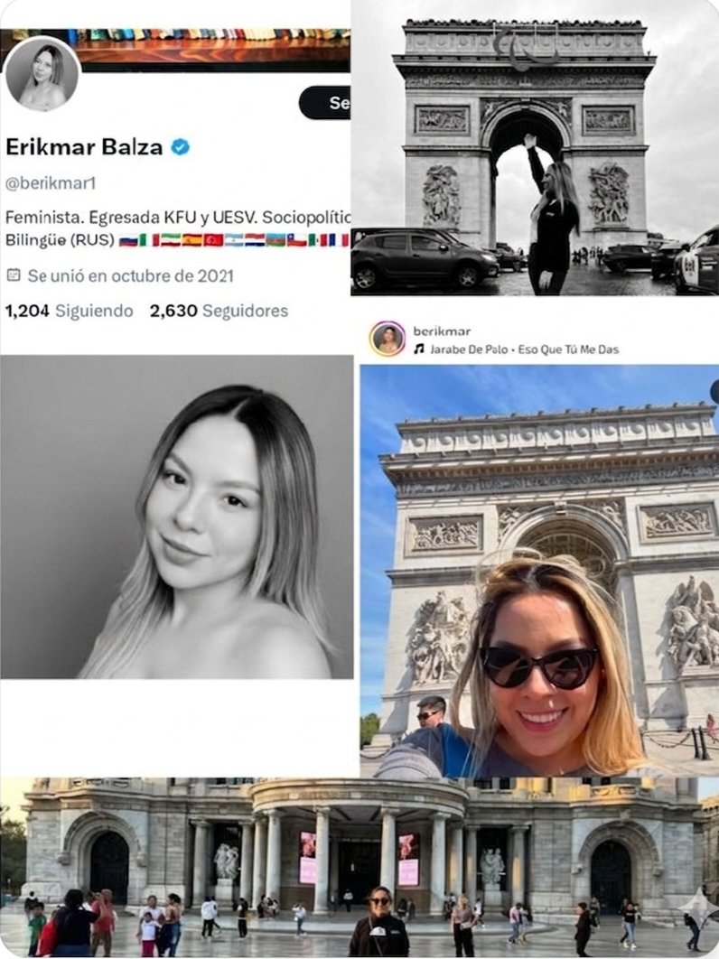 🚨¡EL LUJO DEL "PRÍNCIPE" EN PARÍS! 🤷😡💵
Mientras Venezuela sufre, Erikmar Balza vinculada a Nicolás Maduro Guerra, es una de sus prostitutas favoritas se da la gran vida en Francia 🇨🇵con fondos oscuros. De las barriadas a la aristocracia europea. ¡RT contra el cinismo! ⚖️🤷😡