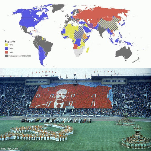 LiamOMaraIV's tweet image. #JimmyCarter announced on #ThisDayInHistory in 1980 a US boycott of the Moscow #SummerOlympics because USSR supported the Afghan government. Meanwhile, Hitler shredded the #VersaillesTreaty &amp;amp; imposed the #NurembergLaws, and #FDR still sent us to the '36 Summer Olympics in Berlin.