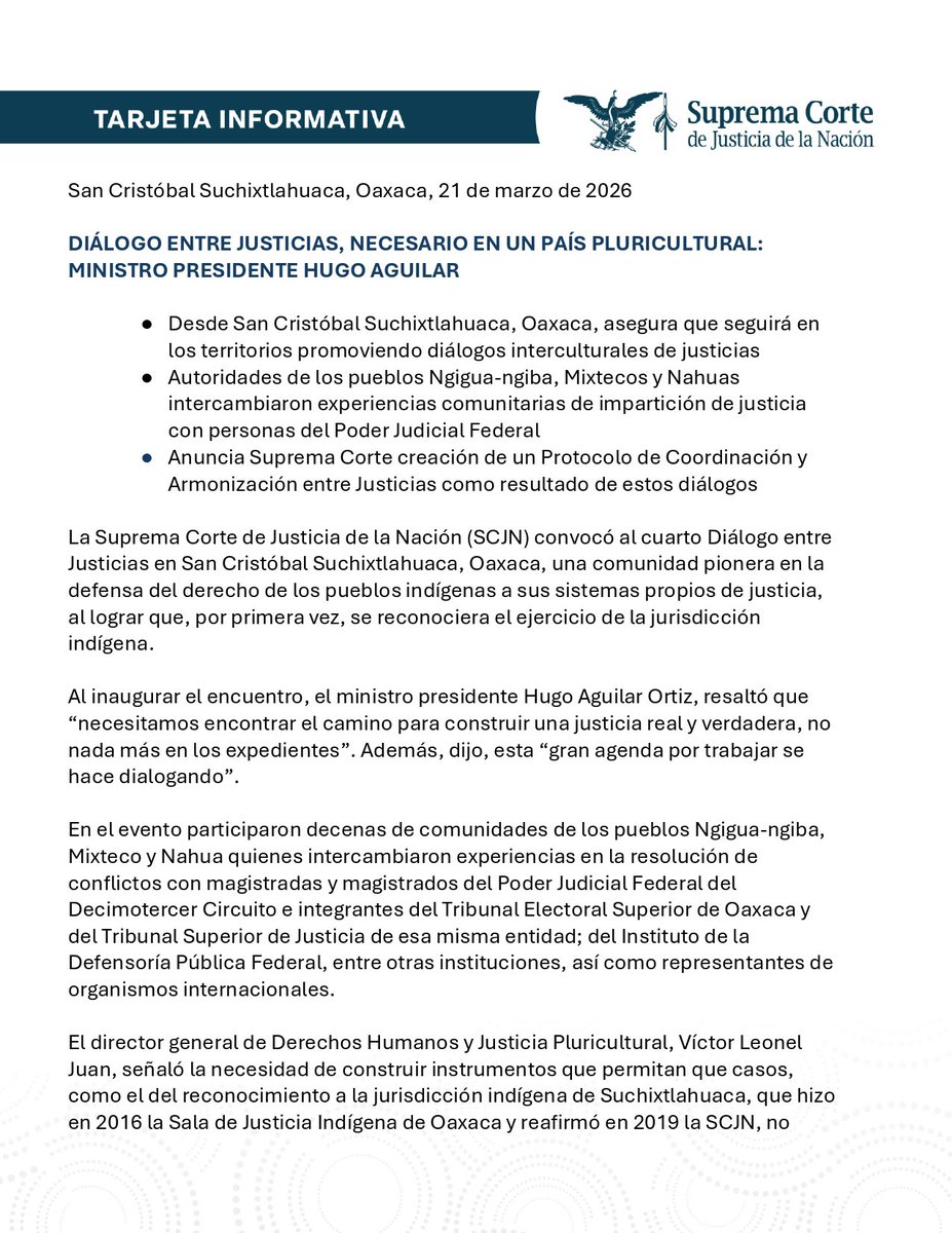 Suprema Corte tweet media