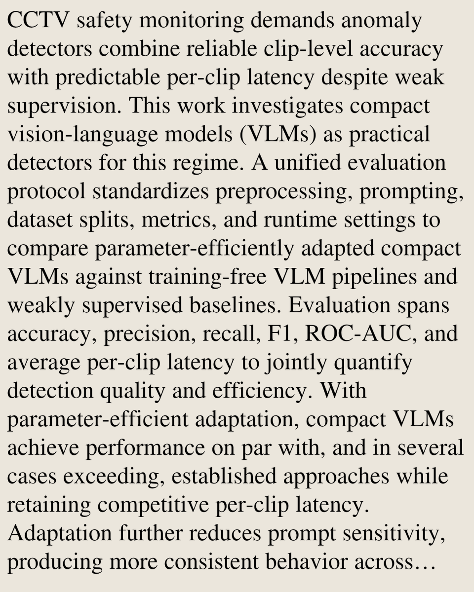Computer Vision and Pattern Recognition arXiv tweet media