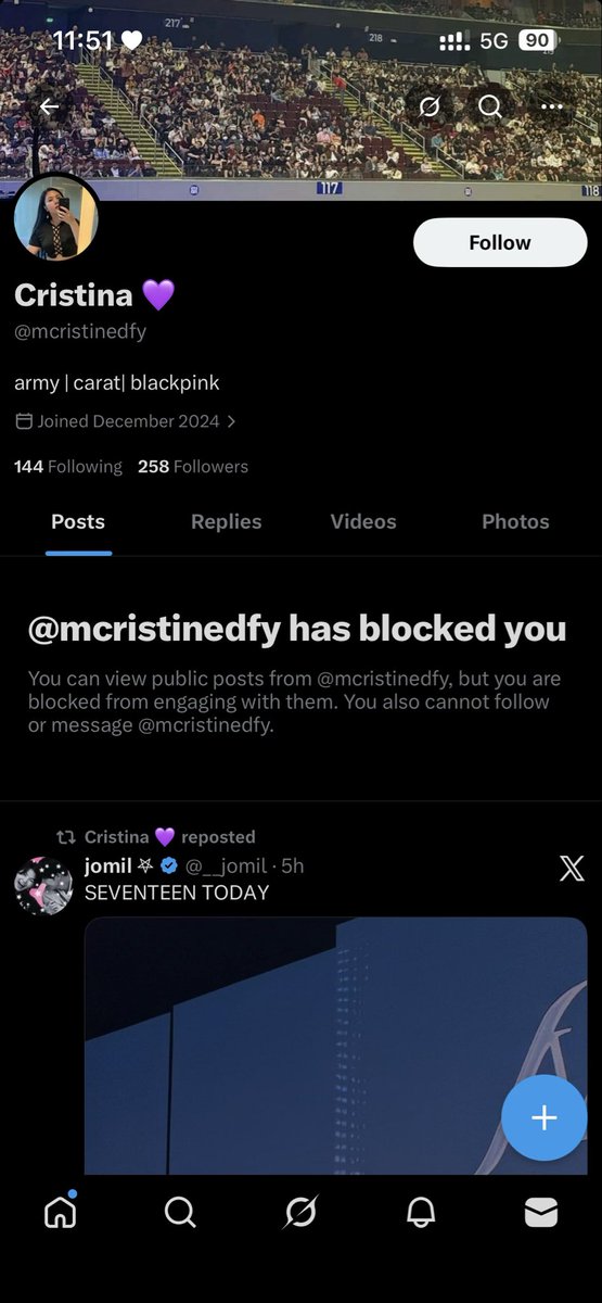 _justagirl08's tweet photo. nang block yung scammer, sana mabusog ka sa iniscam mo. Kung di man ikaw to fyi ginagamit yung mukha mo for scam! https://t.co/nmRC8sGL8u