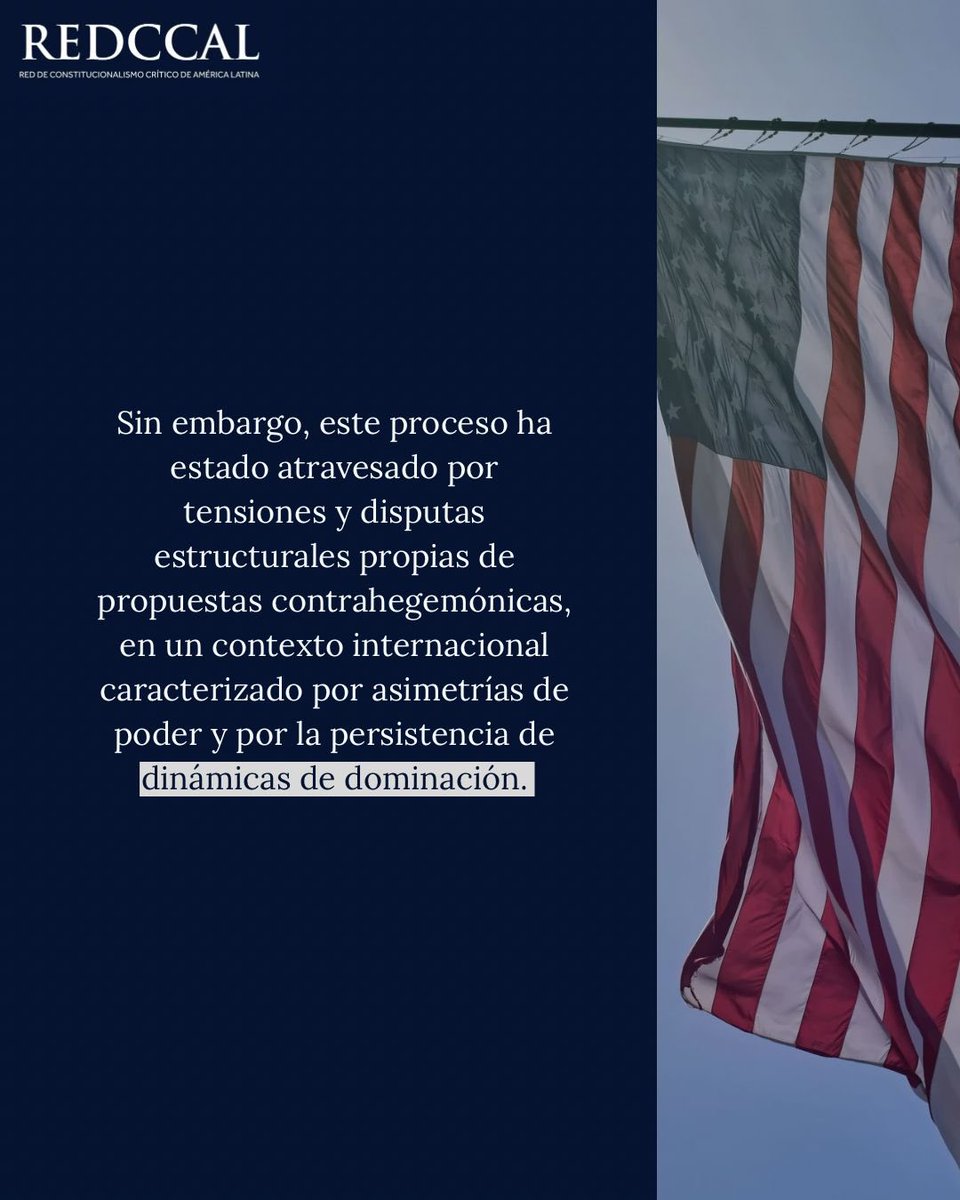 CONSTITUCIONALISMO CRÍTICO DE AMÉRICA LATINA tweet media