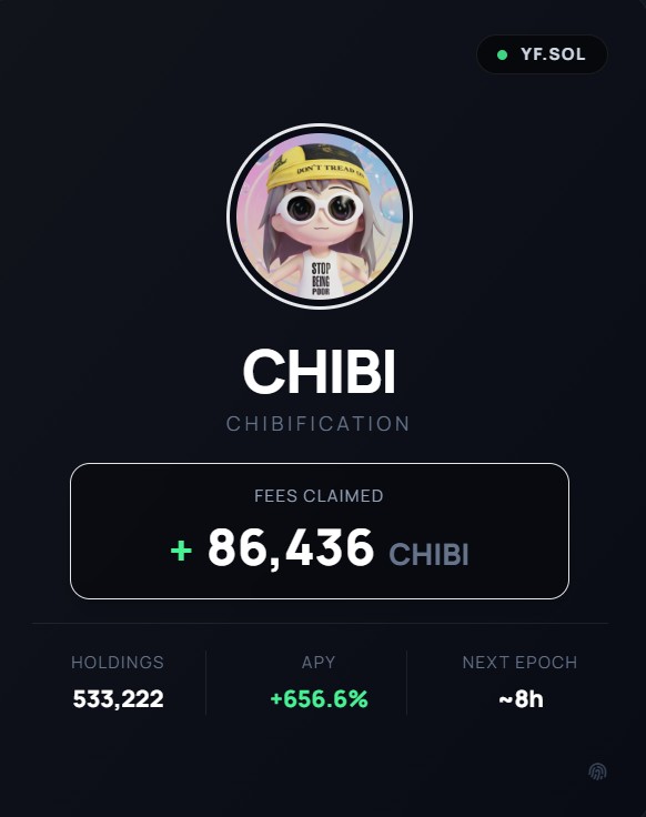 DetroitSStyle's tweet photo. sent this to the gc but sending here too.. check yieldlayer for ur $chibi airdrop

👉 https://t.co/b6cddxvgN6     https://t.co/OT3L8rtX6b