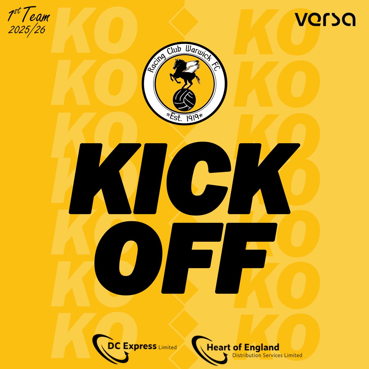 Racing Club Warwick FC tweet media