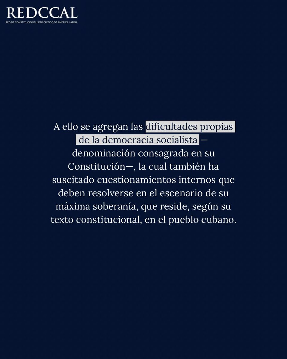 CONSTITUCIONALISMO CRÍTICO DE AMÉRICA LATINA tweet media