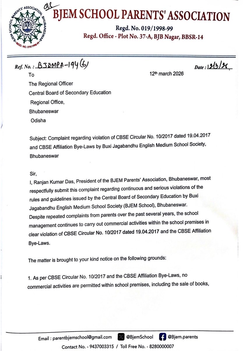BjemSchool's tweet photo. @dpradhanbjp @CMO_Odisha @SecyChief Deal done. A bookstore named “Katha Kahani” will open inside the school campus. Under the BJP government, NCERT books are being sidelined by the school authorities, who plan to sell books from private publishers instead. https://t.co/gTnWU7qckZ