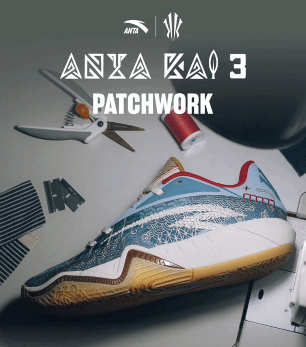 snkr_twitr's tweet photo. AD: ANTA KAI 3 'Patchwork'

Shop -> https://t.co/lFu2rZl22V https://t.co/0P9XaRa51T
