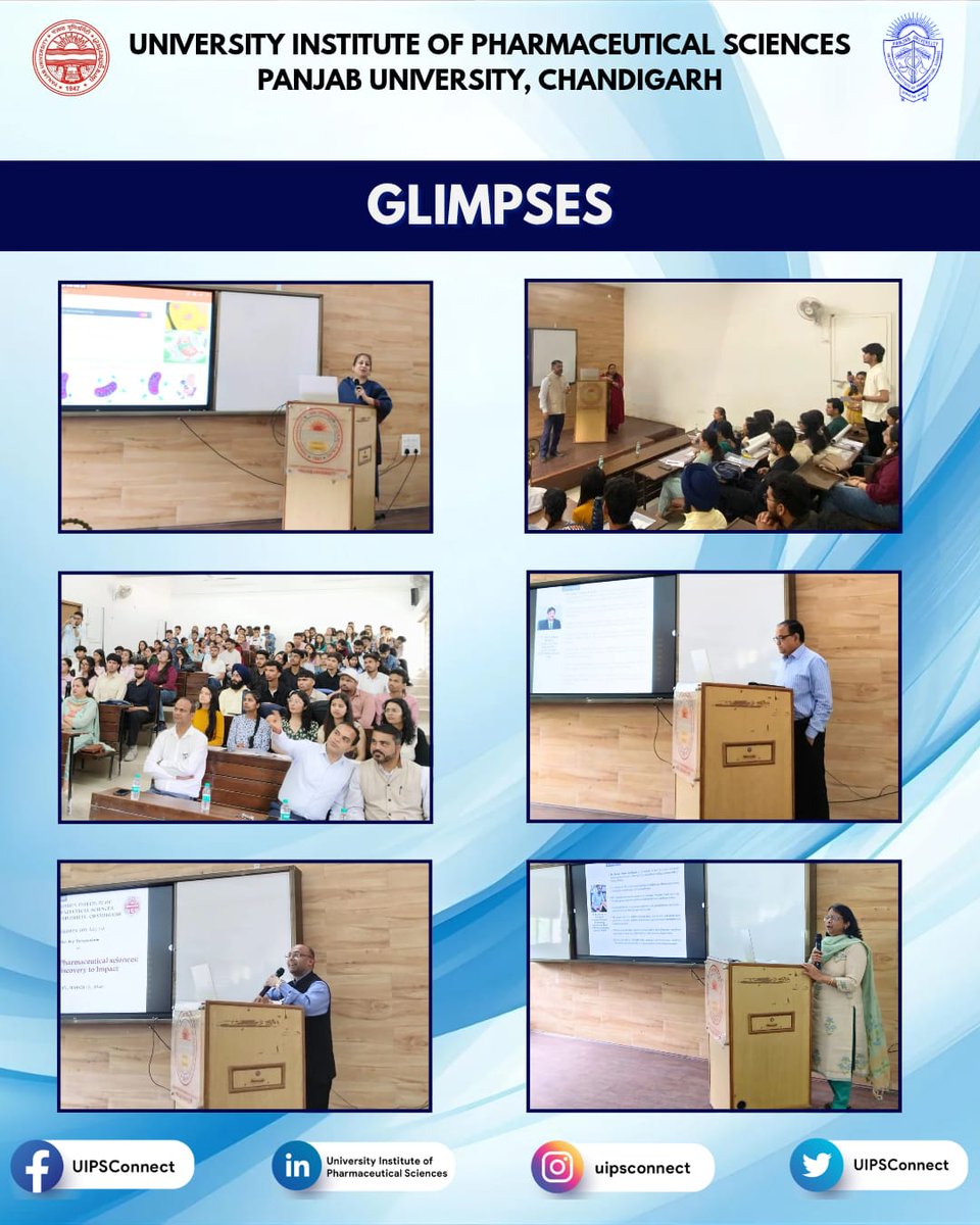 UIPSconnect's tweet photo. #uips #panjabuniversitychandigarh
#onedaysymposium #drugdiscovery
#discoverytoimpact #posterpresentations
#congrarulationstoallthewinners https://t.co/KiOUNFEjdd