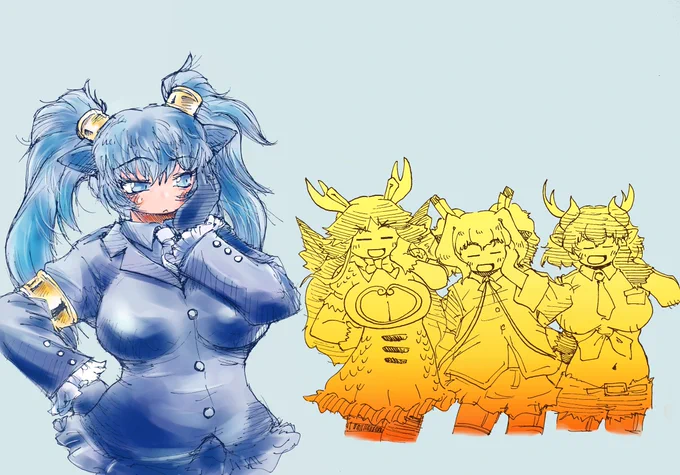 セイリュウさんの 勝利ポーズの真似を再掲しつつ それでは皆さんまた明日!