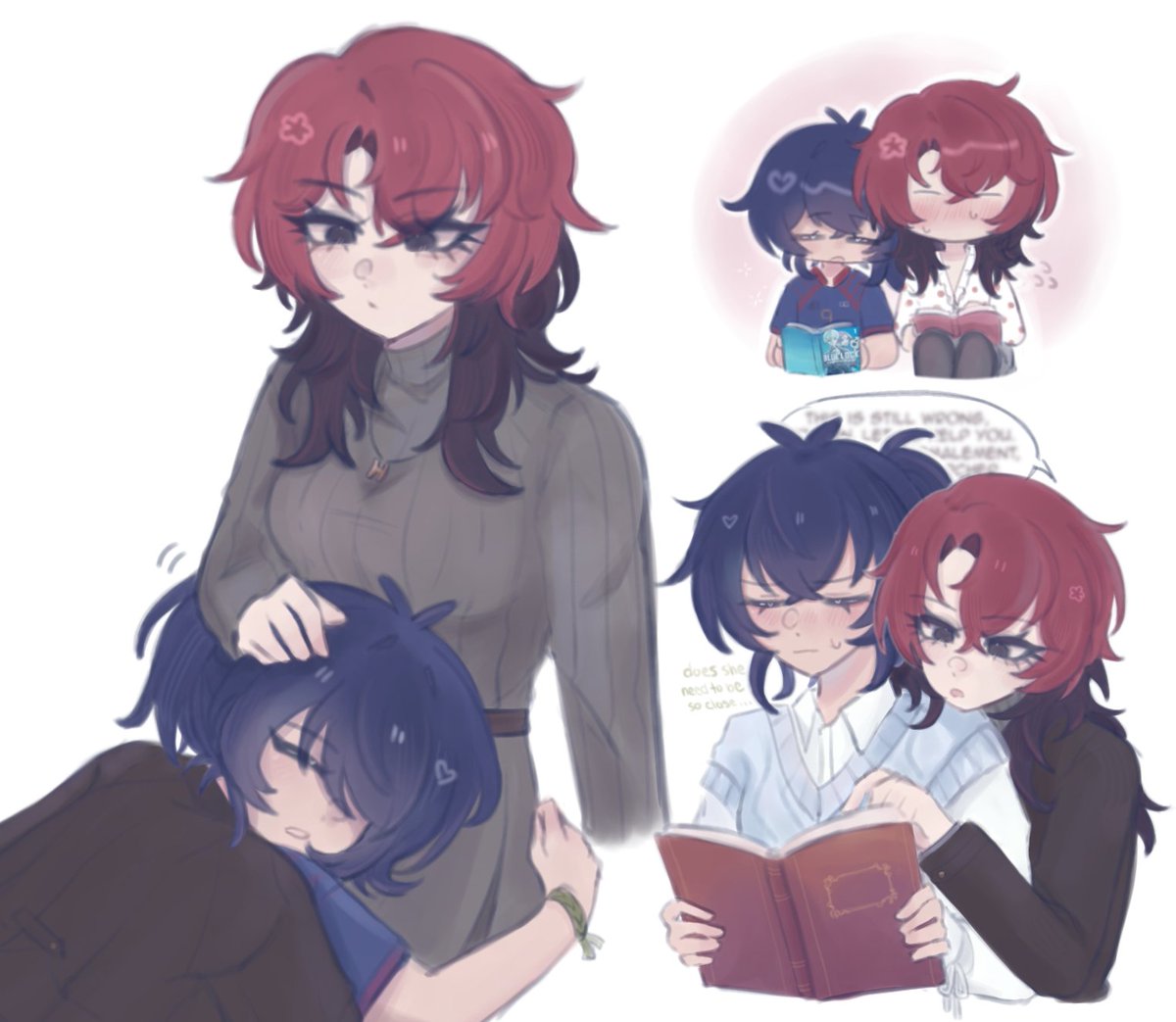 Reuphimia's tweet photo. hits them with my yuri beamm 
#hgis #hugosagi https://t.co/RYKTjybJU9