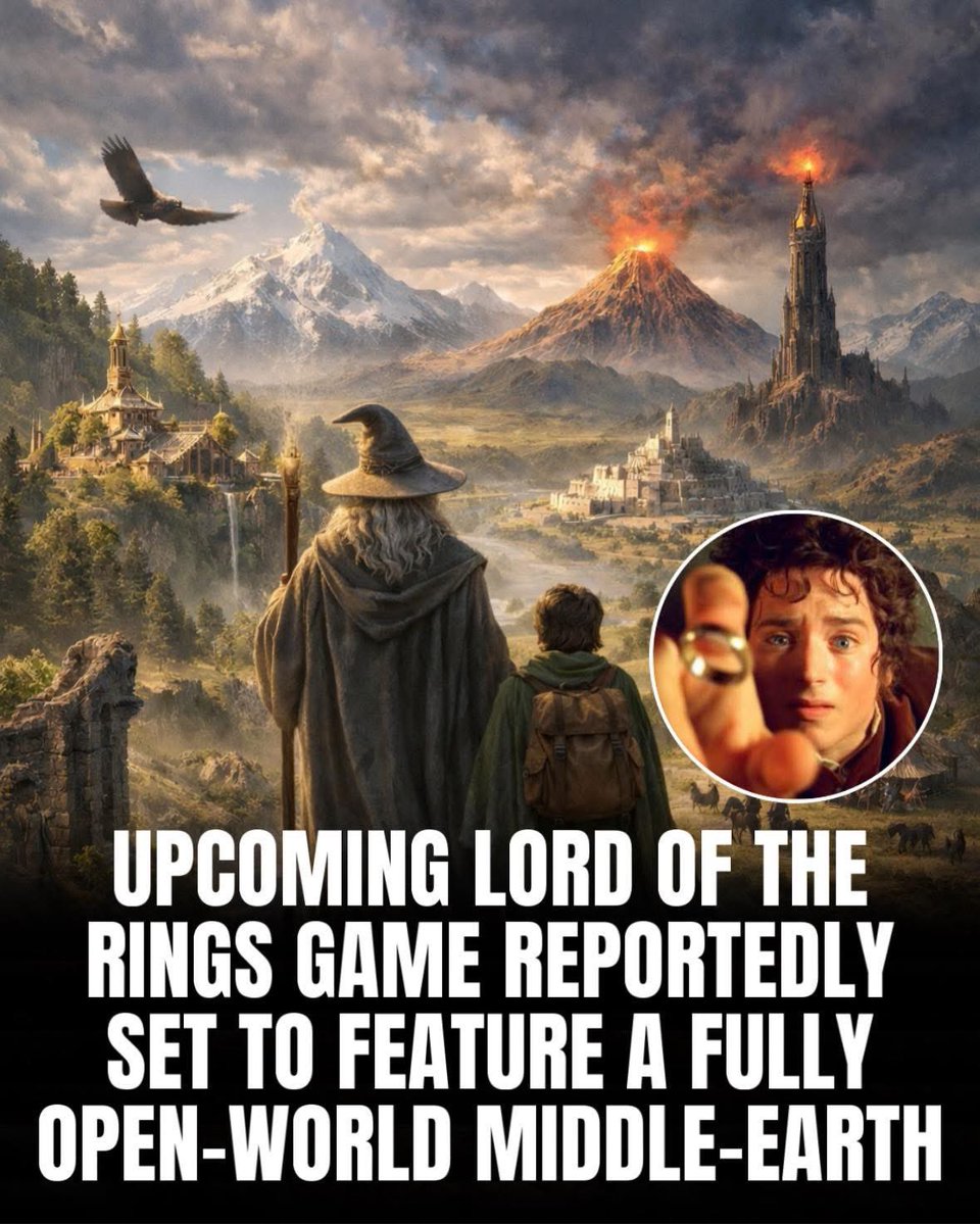 Fantasyworlds7's tweet image. There have been leaks about a new open world Lord of the Rings game, Do you think a LOTR game on this scale could actually become real?