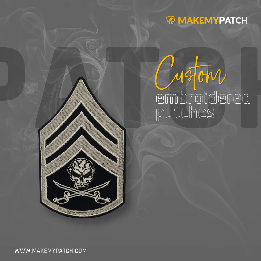 makemypatchnow's tweet image. Create custom army badges that represent honor, service, and the strength of those who serve.

#ArmyBadges #CustomPatches #MilitaryPride #ServiceAndHonor #CustomEmbroidery #MakeMyPatch #DutyAndRespect