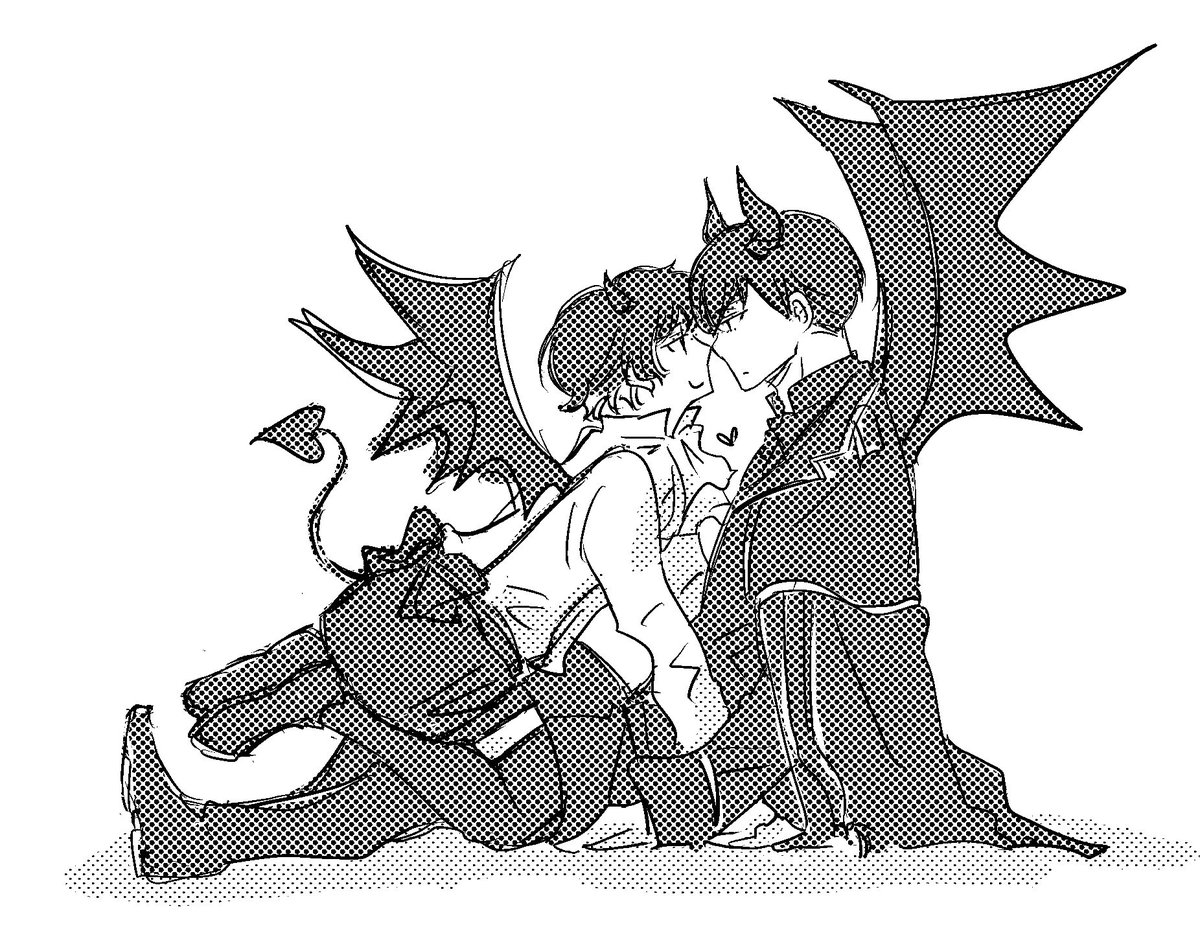 _hanamaki_BL_'s tweet photo. rnbc。昨日のミニペーパーに描いたイラストあれこれです。パロだと思う存分いちゃいちゃさせられて良いですね。（かぷ名つけるの忘れてたのであげ直しました。反応下さった皆様すみません…） https://t.co/2LcGYpekDr
