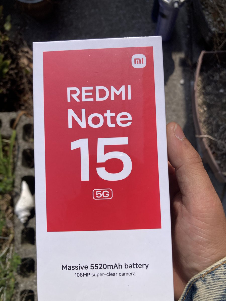 usukisuki's tweet photo. ちなみに #Xiaomi redmi note15 https://t.co/2UIOWUZRJc