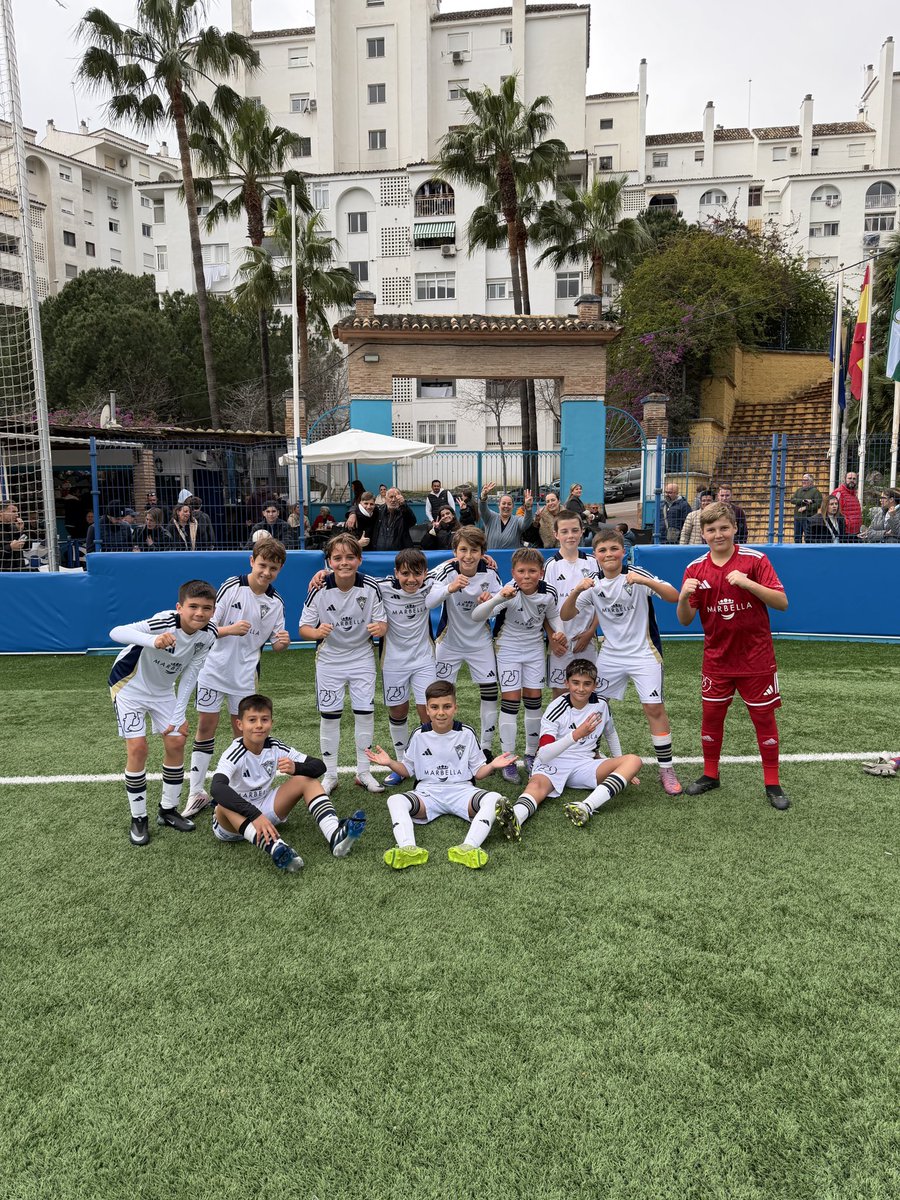 💥¡¡ Victoria en casa del alevín C 4ªAndaluza !! 

▶️ Jornada 2️⃣2️⃣

2️⃣ Marbella FC
1️⃣ CD Juanito Fuengirola

⚽️ Lucas
⚽️ Freddie

⚪️ #MarbellaFCTalents