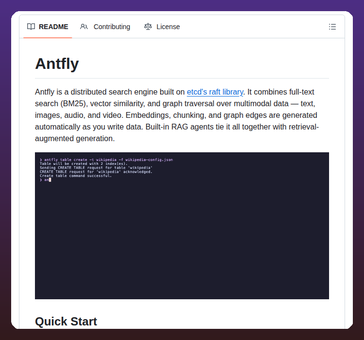 tom_doerr's tweet photo. Distributed search engine with RAG agents

https://t.co/nNXSIn2o5S https://t.co/lOleglH101