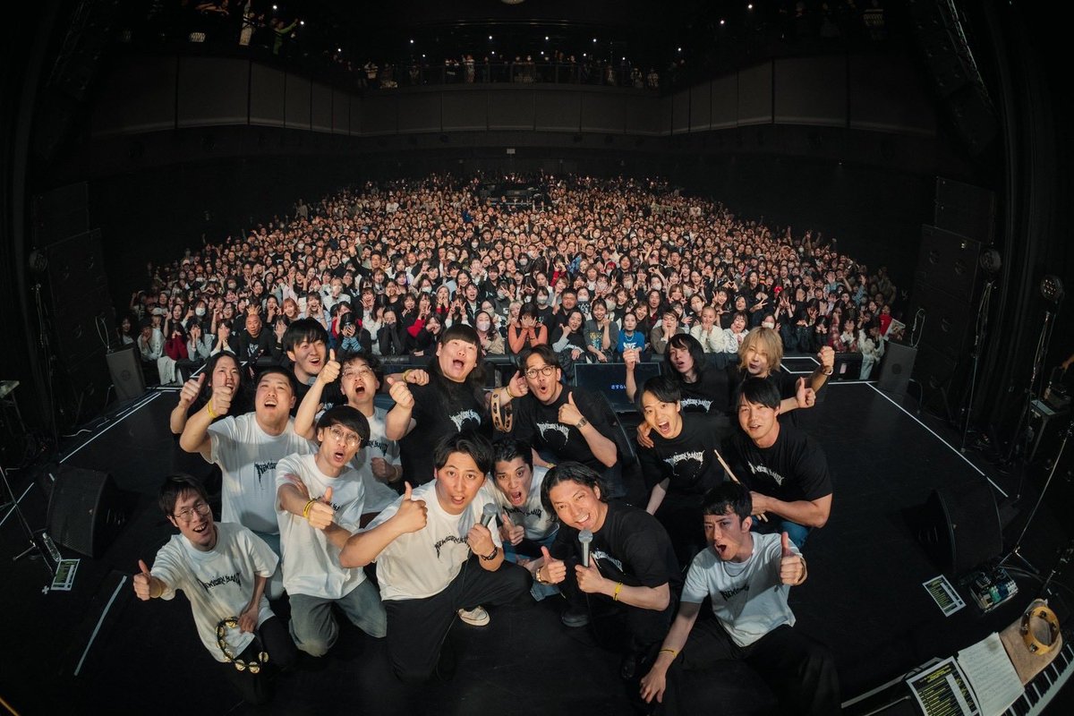 Shimasahead's tweet photo. ニューヨークバンド2026 in Zepp Shinjyuku 観に来ていただいた皆様有難うございました！！コピー最高！！ https://t.co/Caafv8nDxw