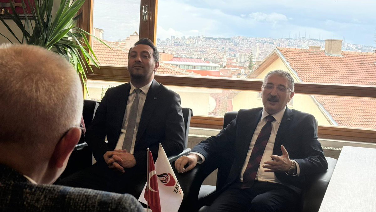Zafer Partisi heyetini Ramazan Bayramı vesilesiyle Genel Merkezlerinde ziyaret ettik 
Bu anlamlı buluşmanın, karşılıklı anlayışın ve diyaloğun güçlenmesine katkı sunmasını temenni ediyoruz.

Bayramlar; toplumsal birlikteliğin pekiştiği, farklılıkların zenginlik olarak görüldüğü,
