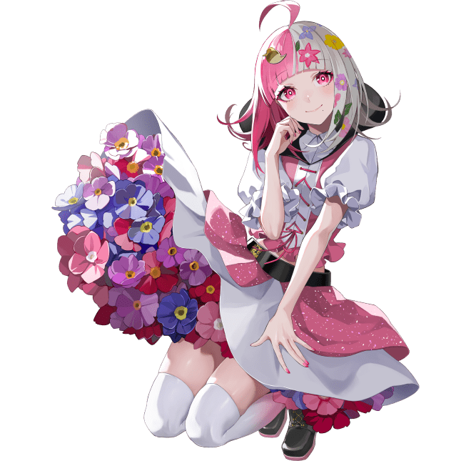 春ちゃんの花束を感じさせるスカート内部デザインも天才的でした 