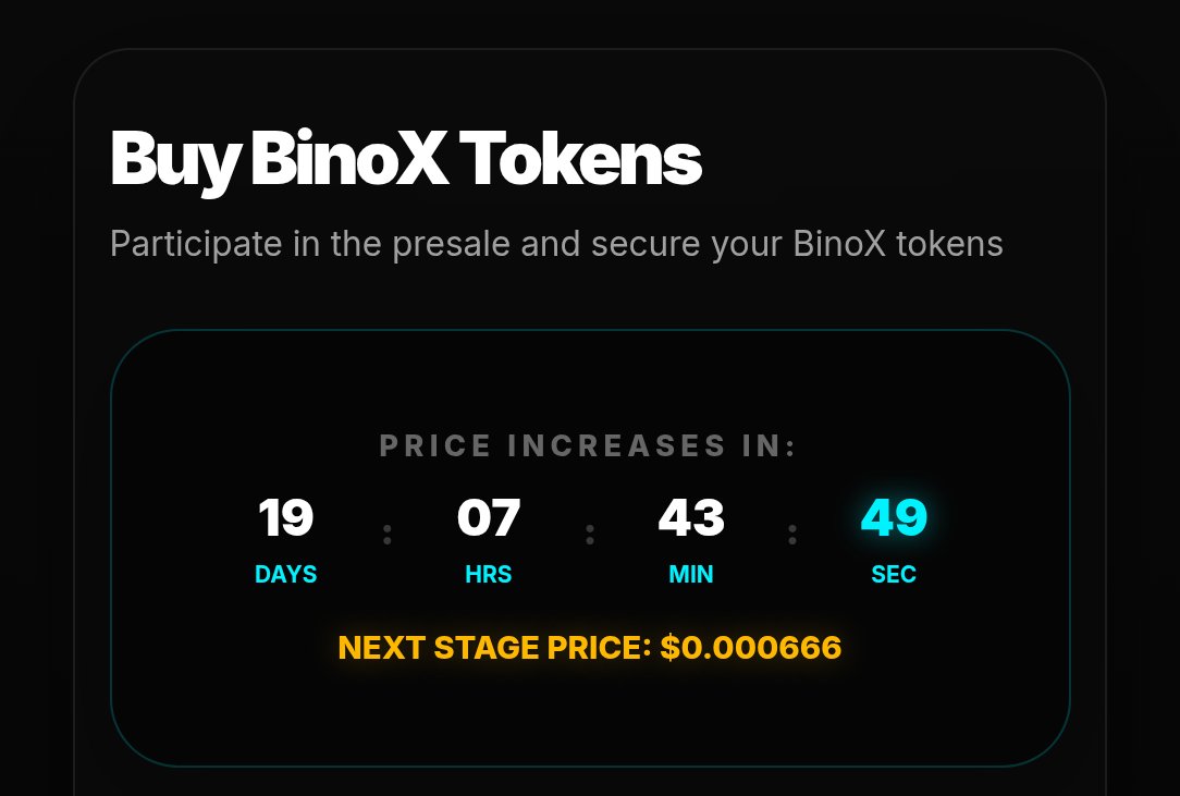 BINOX TOKEN tweet media