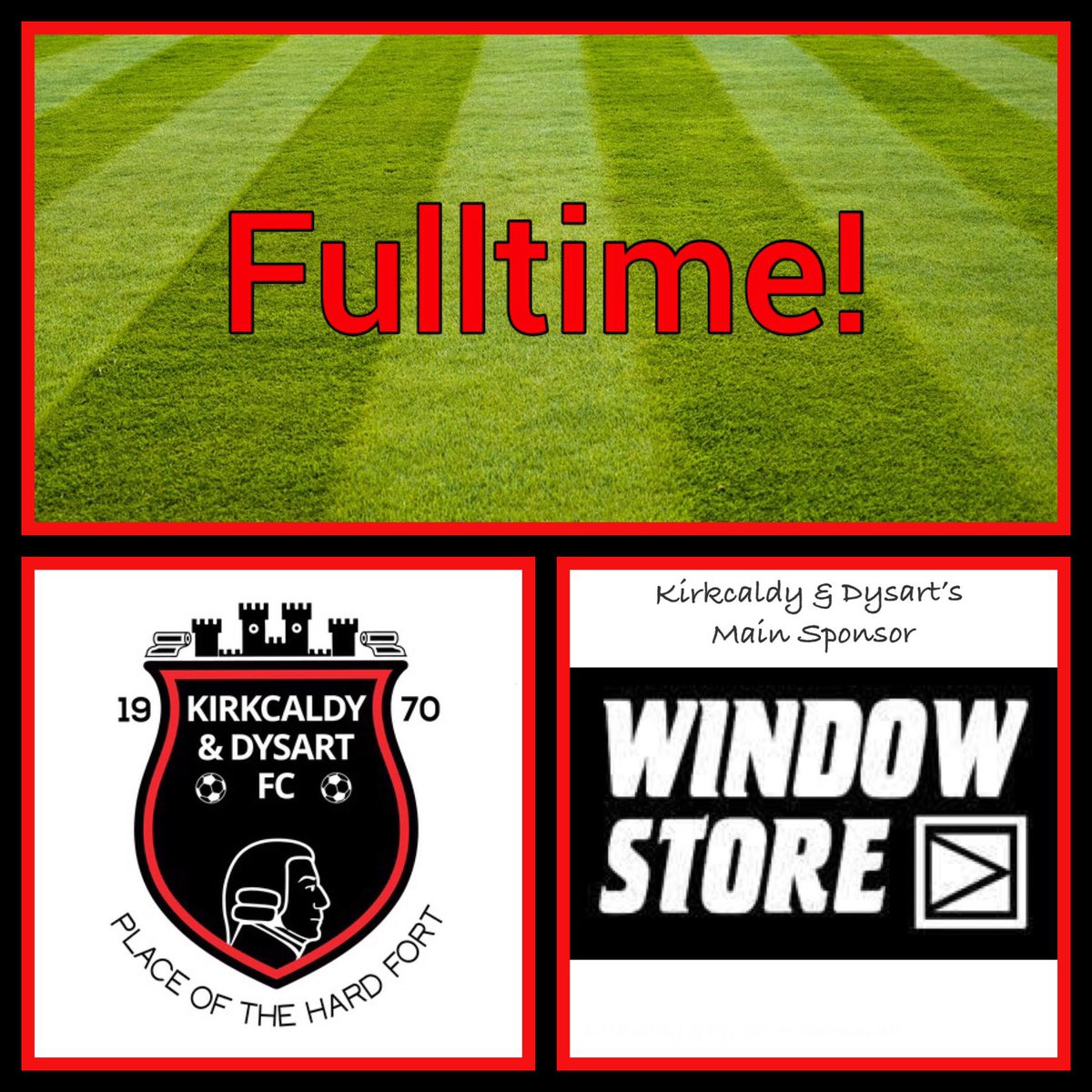 Kirkcaldy & Dysart FC tweet media