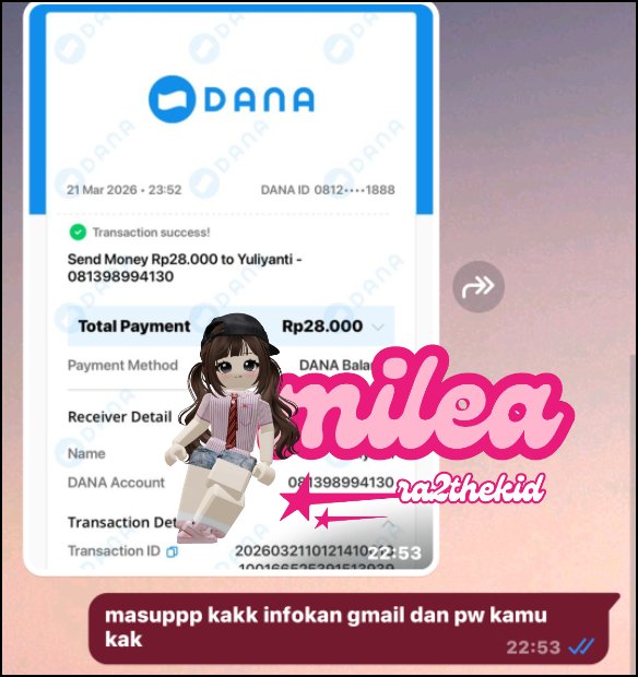 milea, joki fish it & rf 🎐 tweet media