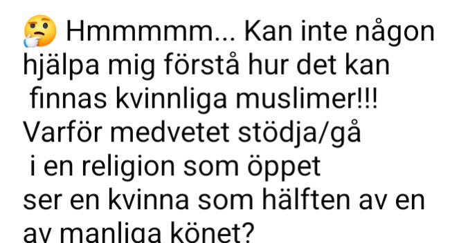 #islam #jämlikhet