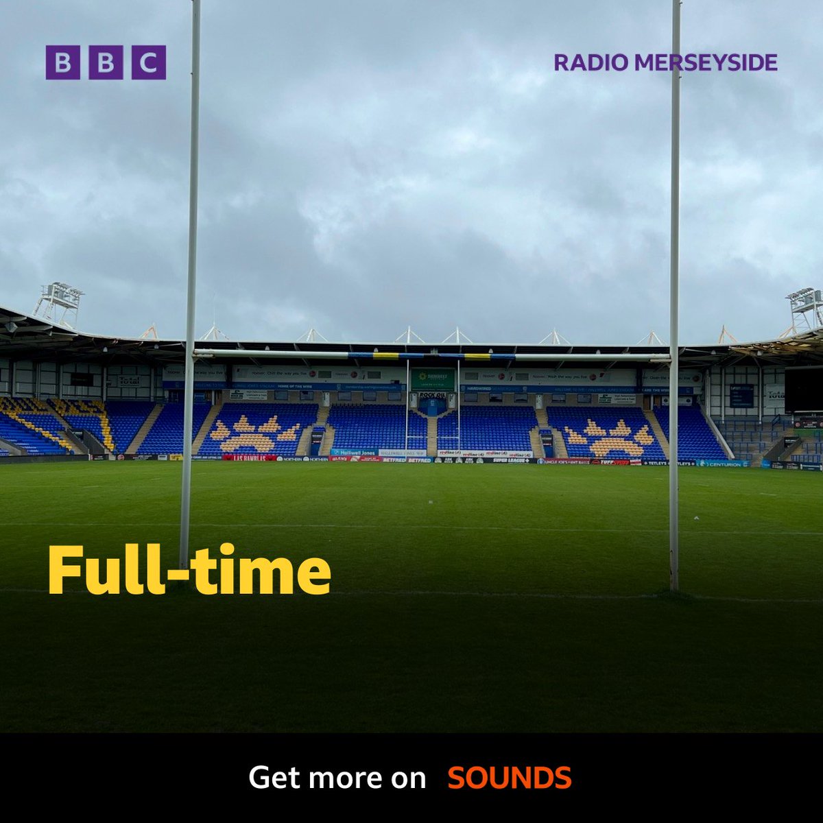 bbcmerseysport's tweet photo. ⏹️ Full-time at the Halliwell Jones Stadium

🐺 @WarringtonRLFC 72-6 @CTRLFC 🐅

🐺🏉🏉🏉 @MattyyAshton
🐺🏉🏉 @BenoCurrie
🐅🏉 Semi Valemei
🐺🏉🏉🏉🏉 Kelepi Tanginoa
🐺🏉 Albert Hopoate
🐺🏉 Sam Stone
🐺🏉 @jamesharrison96 

#SLWarCas #BBCRL #SuperLeague https://t.co/6PSHqyHRRd
