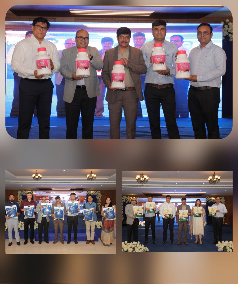 Maahi MPO celebrated its 13th Day on March 18th.
<a href="/NDDB_Coop/">National Dairy Development Board</a> Chairman Dr. <a href="/ShahMeenesh/">Meenesh Shah</a> commended our contributions to rural prosperity and the dairy ecosystem, supported by NDDB &amp; NDS.
CE Sh AlokKumar Gupta extended his sincere gratitude to all stack holders for continued support.