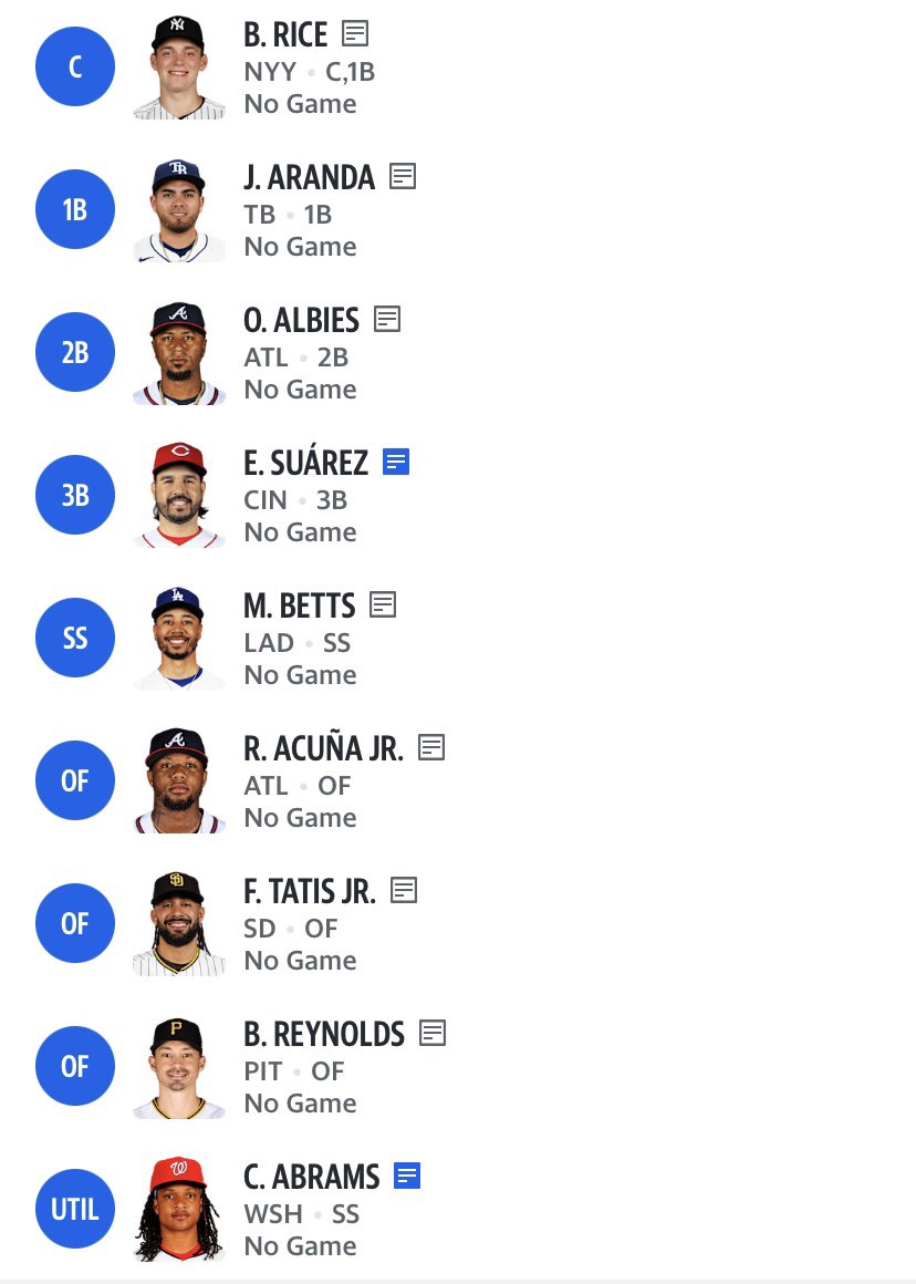 The Fantasy Ladder🪜(Steve) tweet media