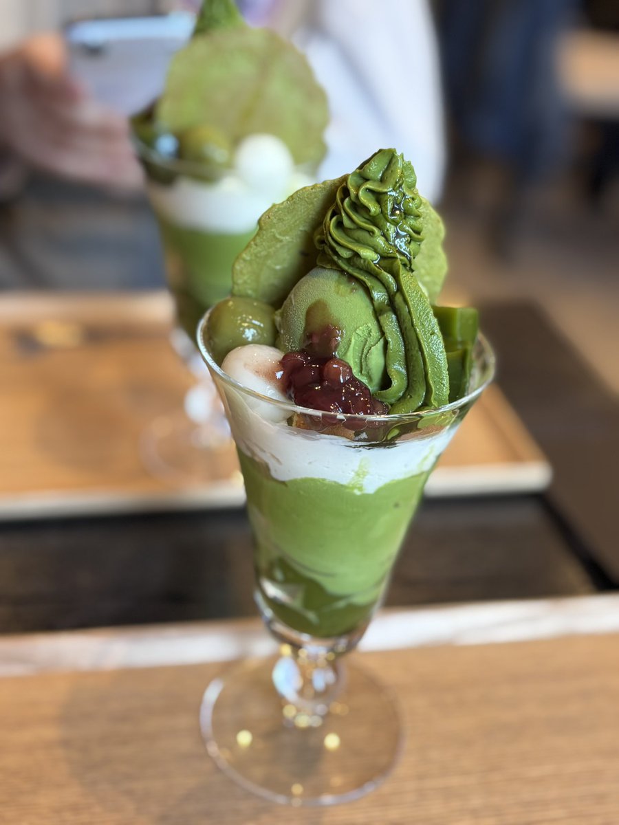 やっと召し上がれました🍵🌿
すごく抹茶で頼もしかったです。