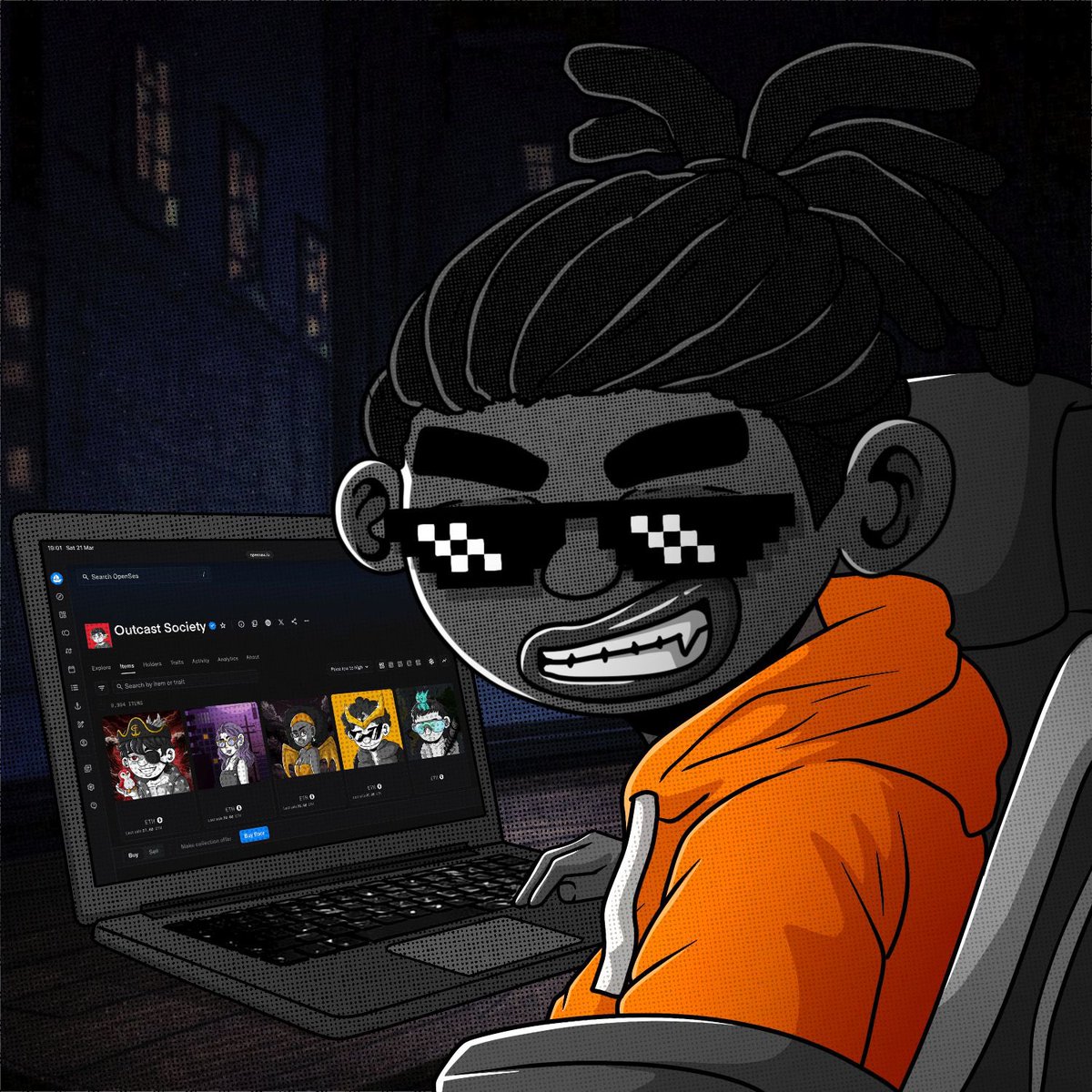 Outcast Society tweet media