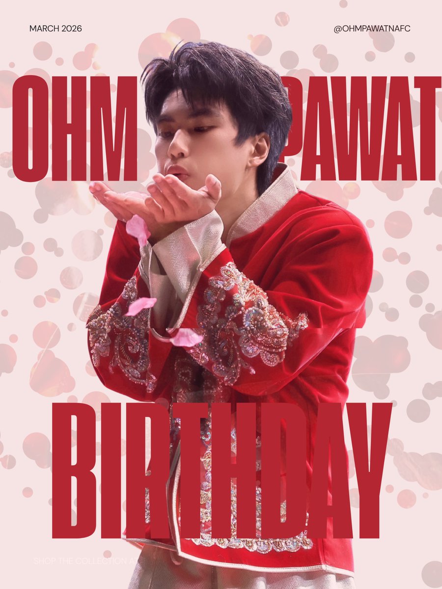 ohmpawatNAFC's tweet photo. Happy Birthday, Ohmie! 

OHM PAWAT HBD 26TH 
#HappyBDOhmPawat26th

It’s been incredible watching you evolve with every role you take on. This year feels like such a beautiful chapter of growth for you, not just as an actor, but as a person.

We are wishing you so much success and inspiration with all your upcoming acting projects; may they challenge you and bring you even more joy. We are also so proud of you for taking the leap to study in Australia! We hope these three months of English studies are filled with amazing new friendships, unforgettable memories, and the confidence to take on the world.

Keep shining, keep learning, and keep being your authentic self. We hope you have the most wonderful year ahead! You’re a star! ✨🌟