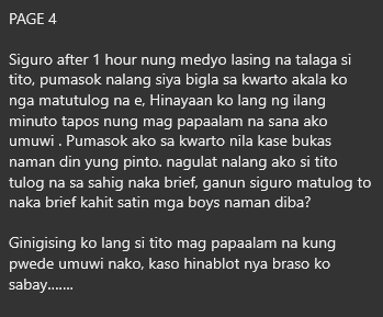 AlterOfan83223's tweet photo. Part 2: Parents ng GF ang Nakauna sa Kanya

Pages 1-4 https://t.co/ZEsvYnGQYx