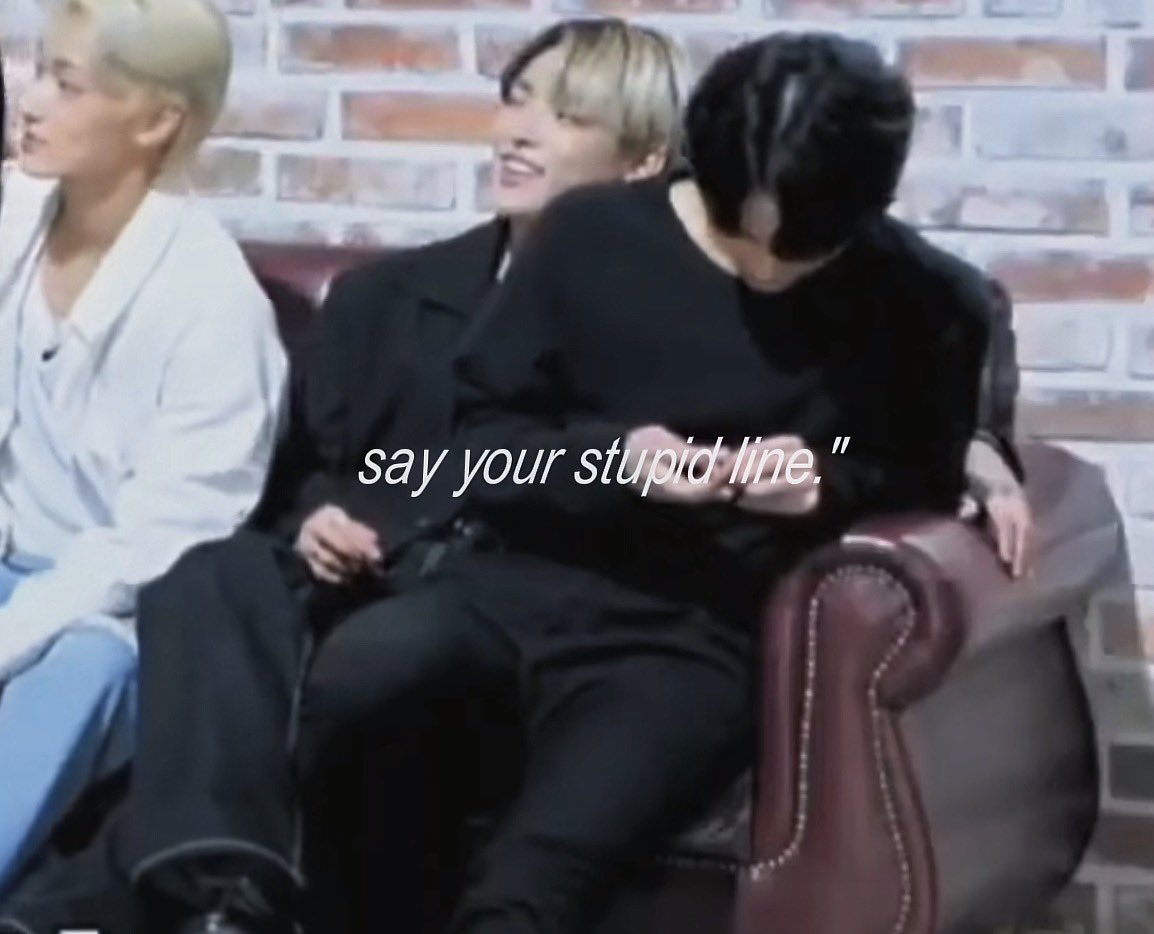 i love when it kind of looks like sh is sitting in his lap 🫠