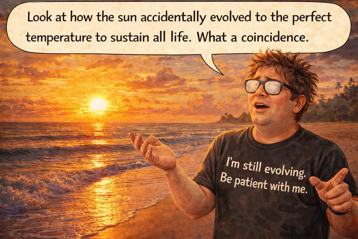 Not Evolution tweet media