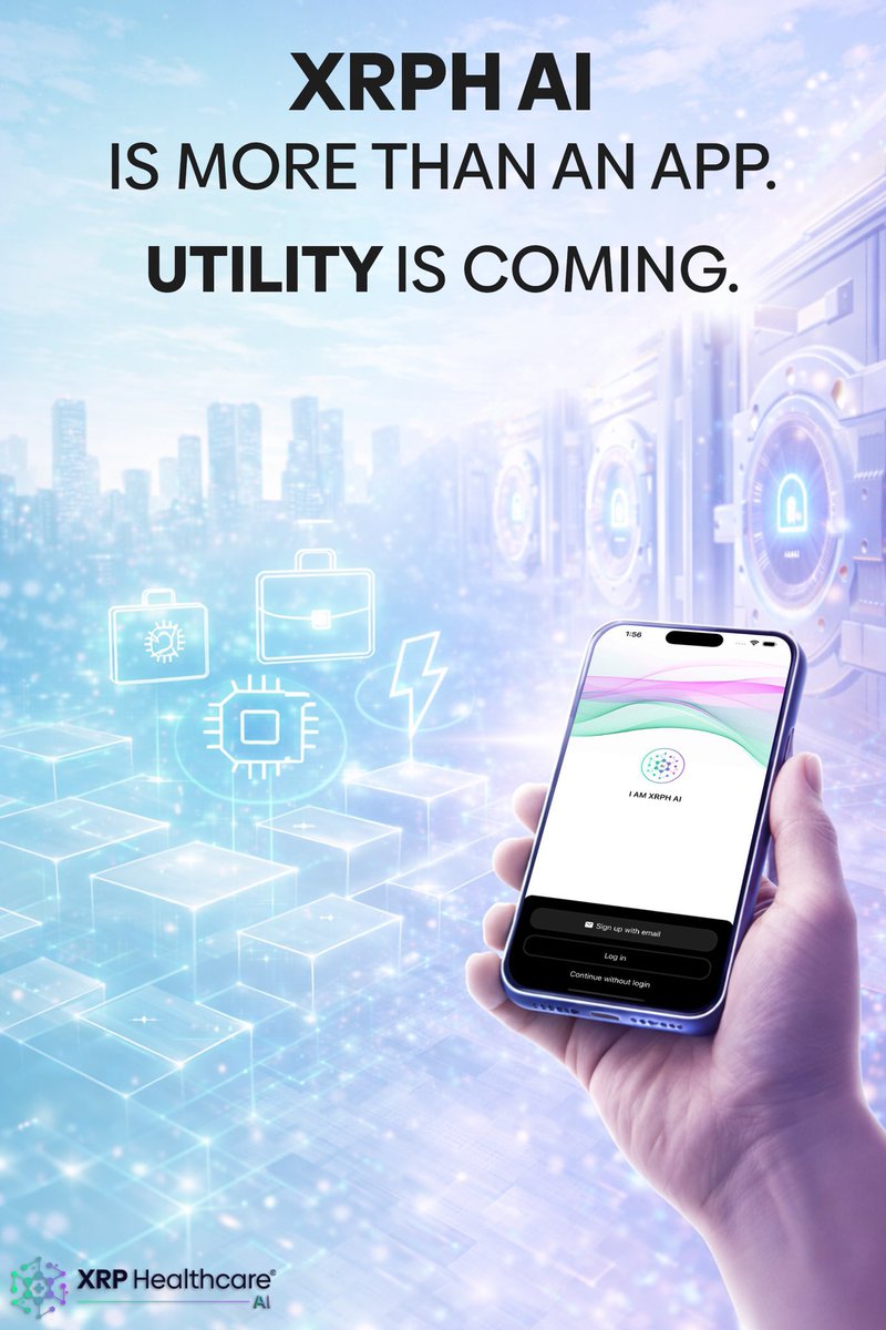 #XRP IS RISING TO THE TOP AND IS EXPANDING !! 🔥🚨

XRPH AI by <a href="/XRPHealthcare/">XRP Healthcare</a> is already live and expanding.

AI healthcare support is happening now.

Next: a utility layer tied to real usage 🚀