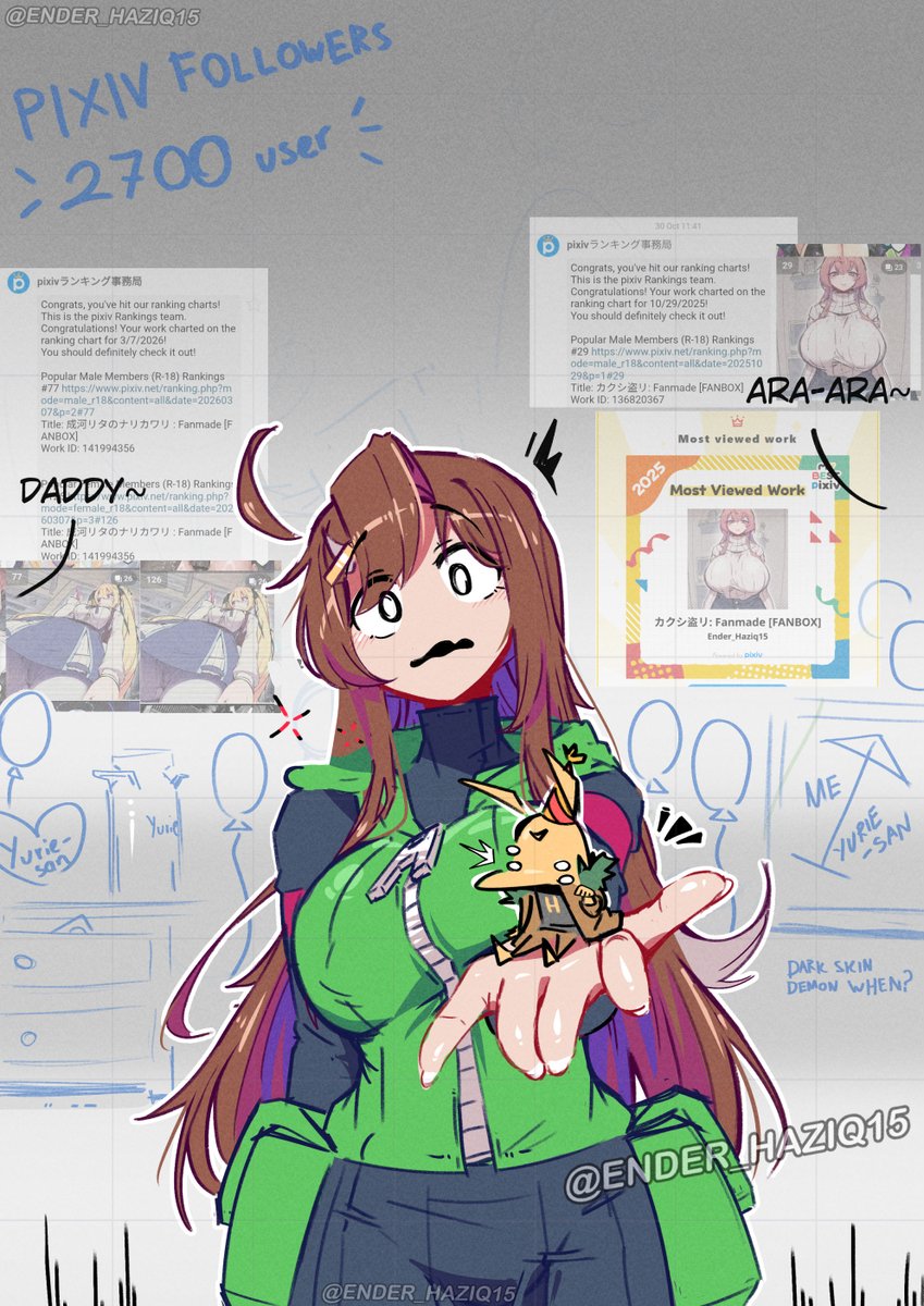 Ender_Haziq15 (Comms Open) tweet media