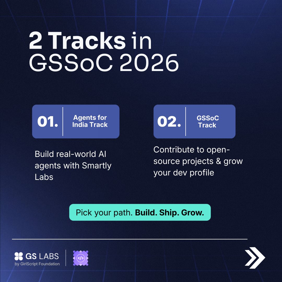 GS Labs (by GirlScript Foundation) tweet media