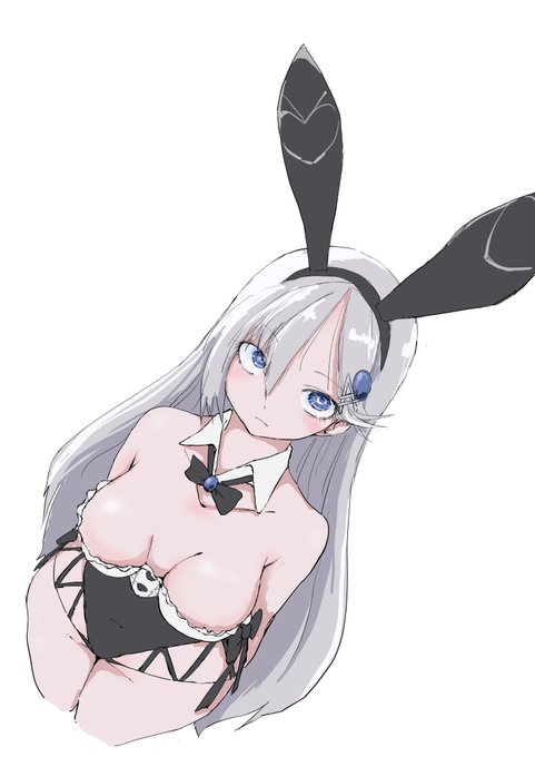 死亡遊戯お話はよく分からなかったけど、幽鬼バニーちゃんはエロくて可愛くてドスケベだったよね。
っていう落書き 