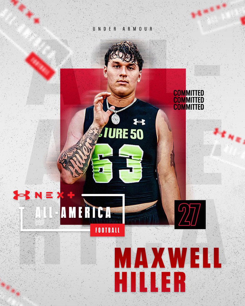 Maxwell Hiller 5⭐️OL tweet media
