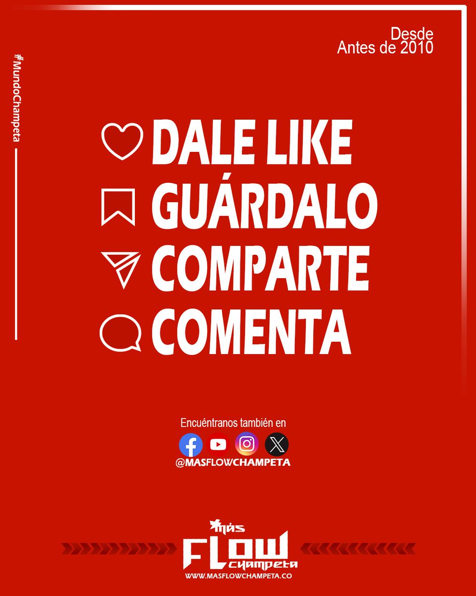 Más Flow Champeta tweet media