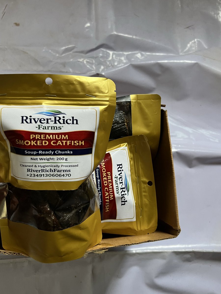 RiverRichFarms's tweet photo. @John_essien92 @MrSosabillz I sell premium smoked catfish in Calabar 🐟
Clean &amp; soup-ready
200g — ₦4,000
Delivery available
WhatsApp: +2349130606470 https://t.co/acbR0uIAoq