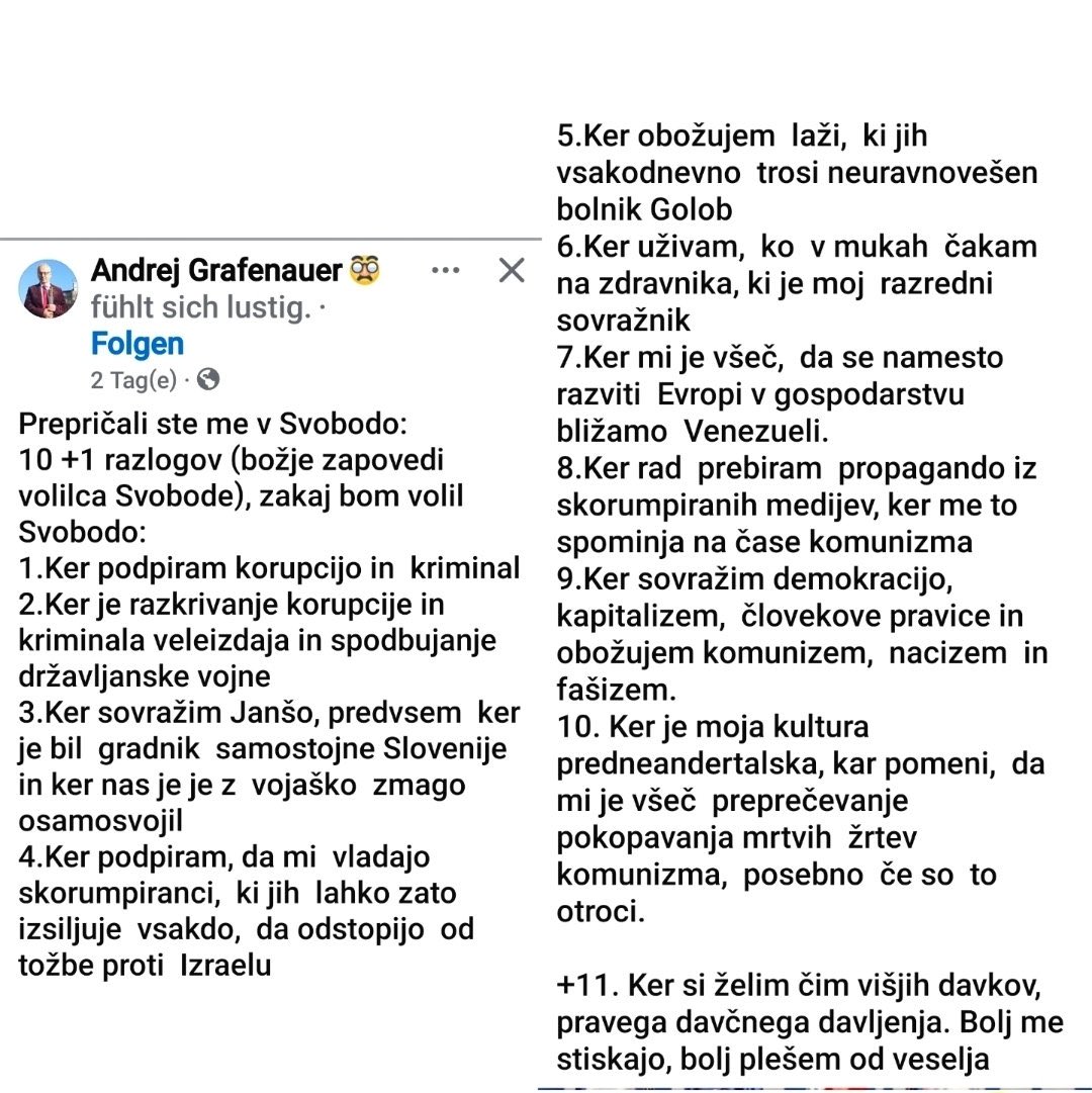 Janez Janša tweet media
